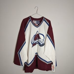 Vintage CCM Colorado Avalanche Hockey Jersey